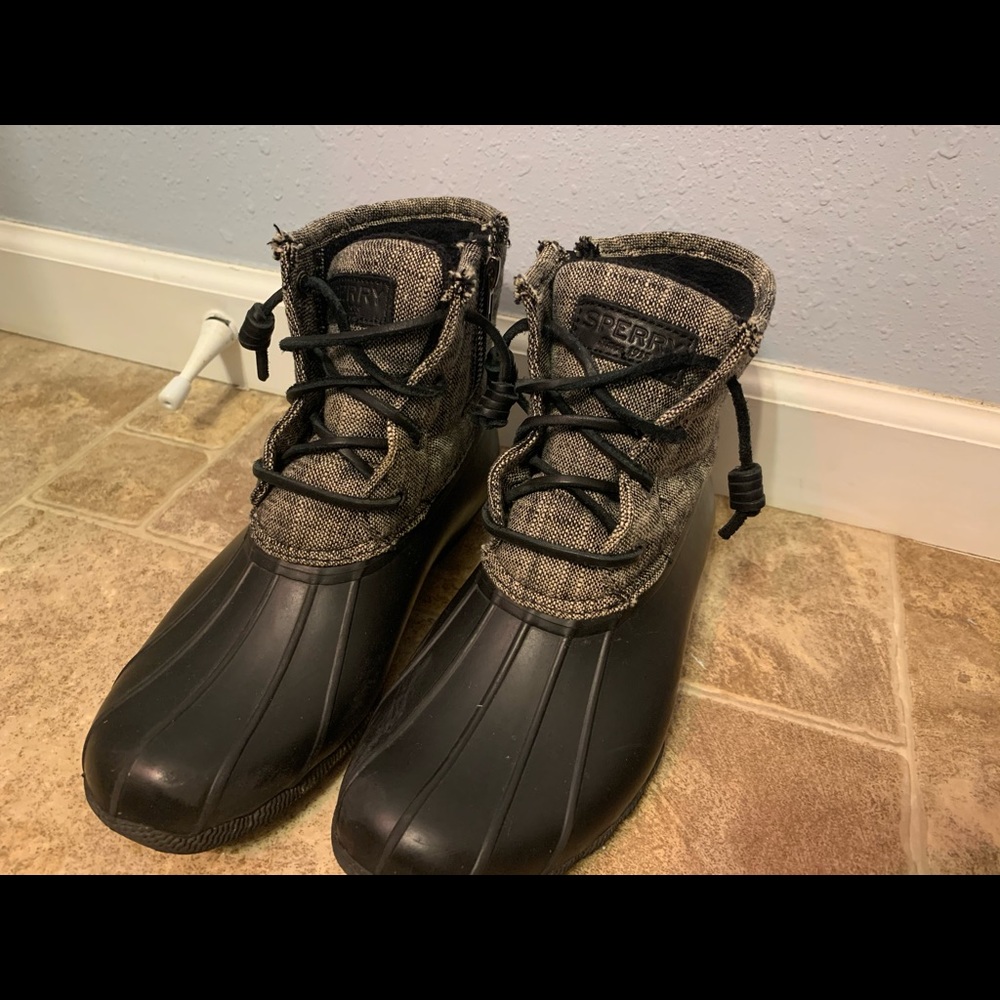sperry duck boots